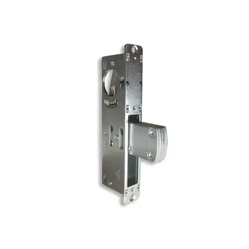 International Door Closers DT-1855-1 1/2"" BK International Storefront Door Long Throw Bolt Deadlock-1-1/2" Back Set Anodized Black