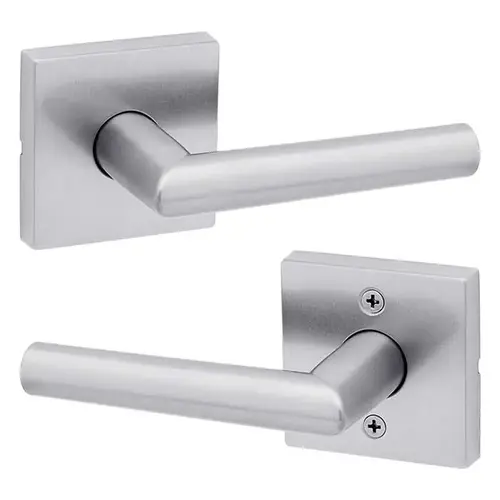 Kwikset 720MIL-SQT-26D-6AL-RCS Milan Passage Lever Satin Chrome