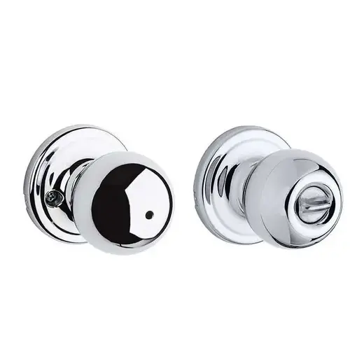 Kwikset 730CA-26-6AL-RCS Circa Privacy Knob Bright Polished Chrome