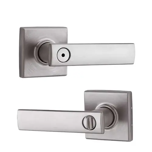 Kwikset 730VDL-SQT-26D-6AL-RCS Vedani Privacy Lever Satin Chrome