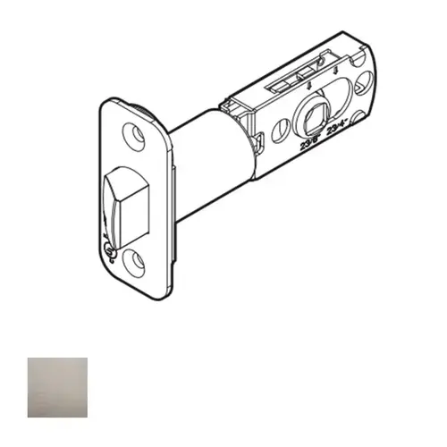 Kwikset 83521FD-15 Adjustable Latch (Square Drive)-RCALFD Satin Nickel