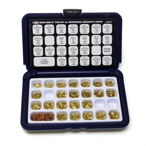 LAB LMDSGT Mini Dur-X Pin Kit, Sargent, (Polyethylene)