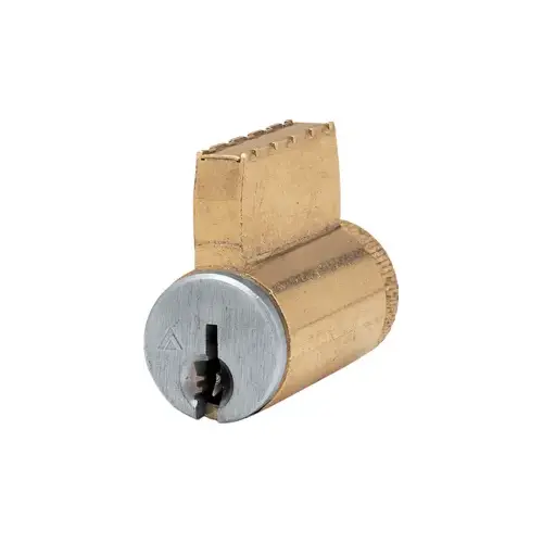 Schlage Commercial 40-100E 626 Cylinder with Multiple Tailpieces E Keyway 0-Bitted Satin Chrome Finish
