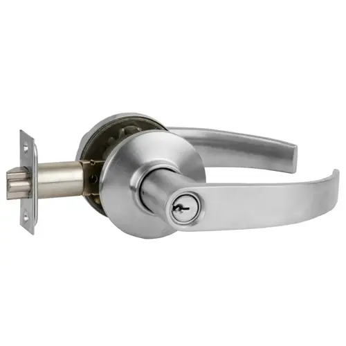 Schlage Commercial S70PD NEP 626 S Series Classroom C Keyway Neptune with 16-203 Latch 10-001 Strike Satin Chrome Finish