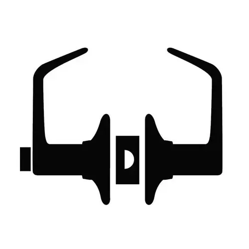 Schlage Residential F40-V-BIR-716 F40 Birmingham Lever Privacy Lock in Vis Pack Aged Bronze