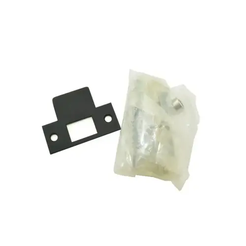 Baldwin 5399190A Estate Thick Door Kits for New Mechanics Satin Black