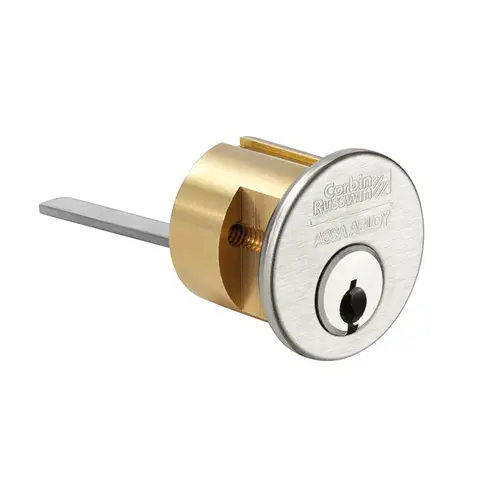 Corbin Russwin 3000-200-6-N16 619 Rim Cylinder Satin Nickel Plated Clear Coated
