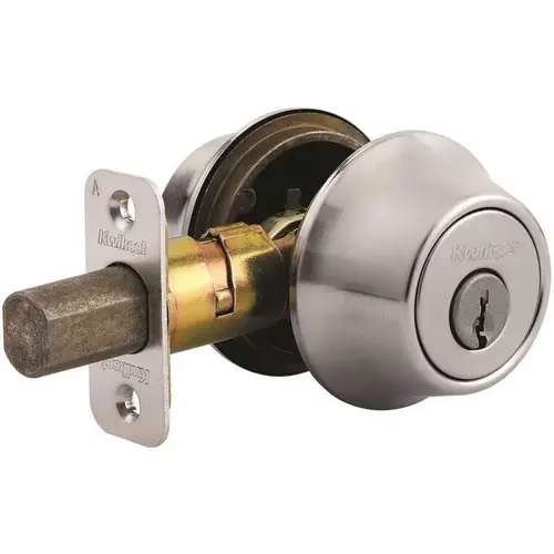 Kwikset 665 US26D ADJ DOUBLE CYLINDER DEADBOLT SATIN CHROME