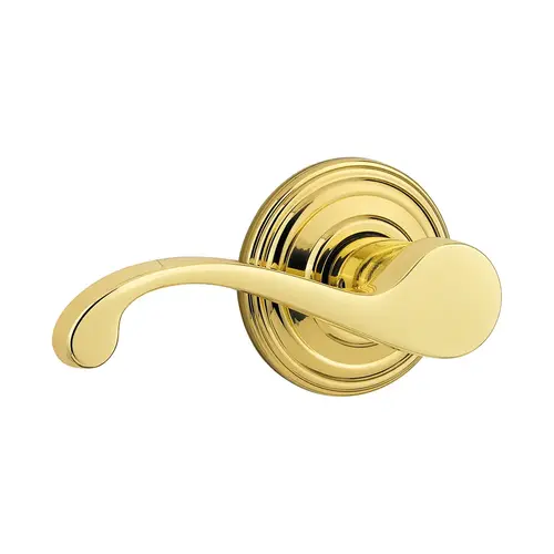 Kwikset 720CHL-3-RCAL-RCS Commonwealth Passage Lever Bright Polished Brass