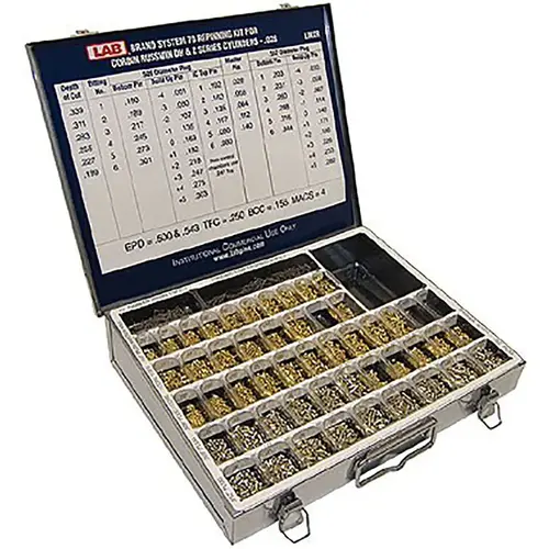LAB LIKCR Pin Kit, Corbin Russwin System 70 DH & Z (Metal Wedge)