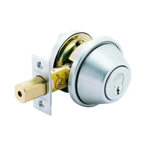 Pamex FD791 Single Cylinder Grade 2 Deadbolt Matte Black Finish