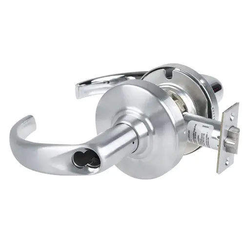 Schlage ND80BDEL SPA 626 ND Series Satin Chrome Storeroom Function Door Lever