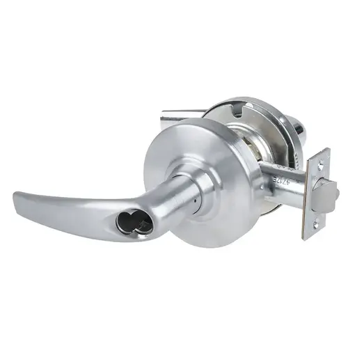Schlage ND80BDEU ATH 626 ND Series Satin Chrome Storeroom Function Door Lever