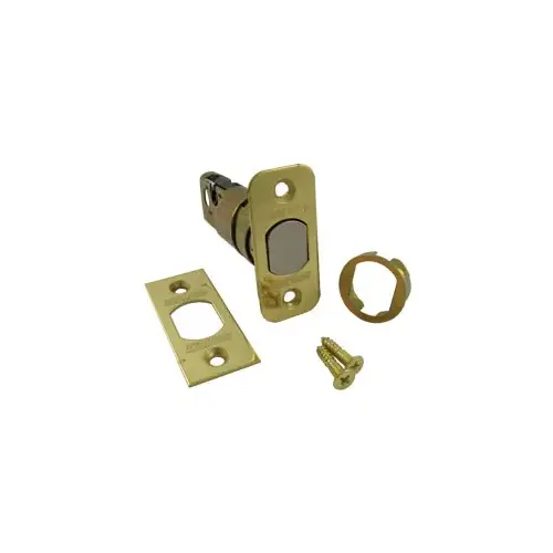 Schlage Residential 12-287 605 12-287 605 F Series Triple Option Latch for 1-Cyl Deadbolt - Polished Brass