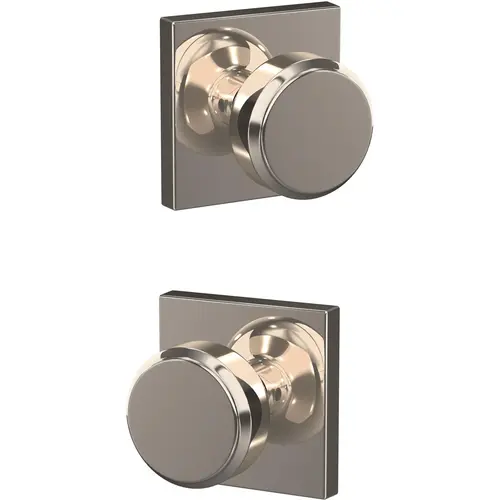 Schlage Residential FC172BWE618COL FC172BWE618COL Bowery / Collins Dummy - pack of 2 - Polished Nickel