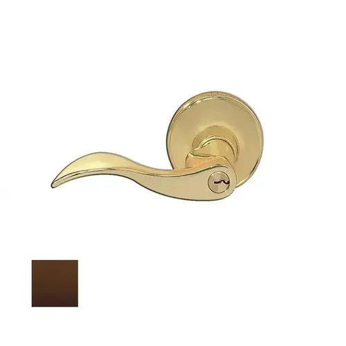 Cal Royal MAY00-10B-RH Grade 3 Entry Lever Lockset, Right Hand Oil Rubbed Dark Bronze
