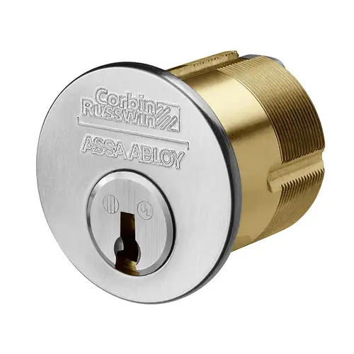 Corbin Russwin 3000-200-6-A6 630 Rim Cylinder Satin Stainless Steel