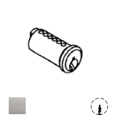Corbin Russwin 585K24 N3 626 2000 Series Key-In-Lever Cylinder Plug Only, Satin Chrome