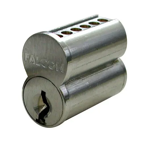 Falcon C649 L 626 Lock SFIC Core Satin Chrome