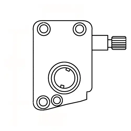 Brixwell 1751p Side Mount Operator Rh 1/2in Hub Projection mho 55 R