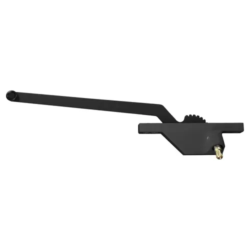 Brixwell 36-227-10 Single Arm Casement Operator Right Type 11" Arm Length Rear Mounting Black Finish