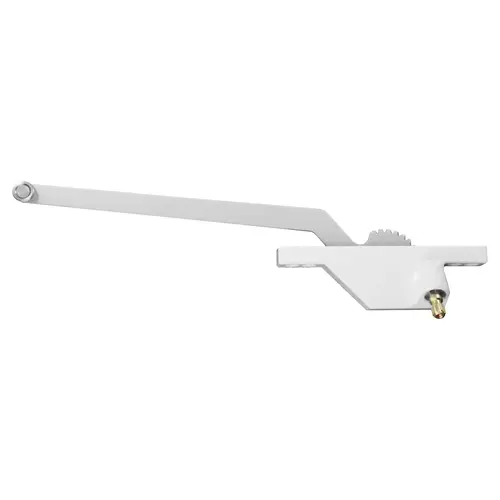 Brixwell 36-227-3 Single Arm Casement Operator Right Type 11" Arm Length Rear Mounting White Finish