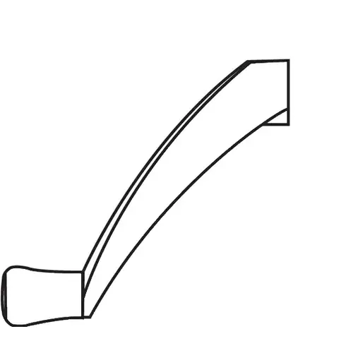 Brixwell 37-150-6 Contour Handle Clay