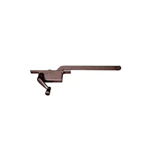 CRL 5259LHBRZ Bronze 9" Left Hand Square Series Casement Window Operator