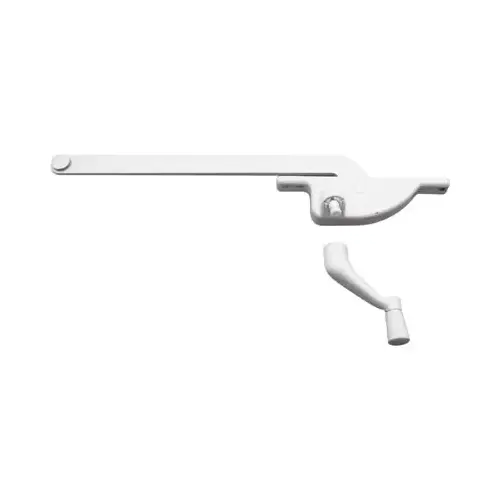CRL H3709 White 9" Right Hand Teardrop Style Window Casement Operator