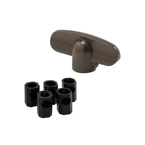 FHC H3893 Universal - Bronze Tee-Crank Casement Window Handle - pack of 2