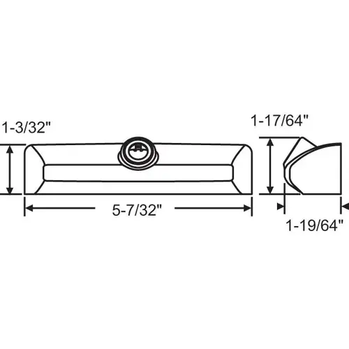 Brixwell 36-173pcV-1 Plastic Contour Cover Bronze
