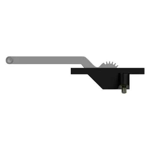 Brixwell 36-324-10 Truth'S Single Arm Casement Operators Right Hand Type 7-1/2" Arm Length Black Finish