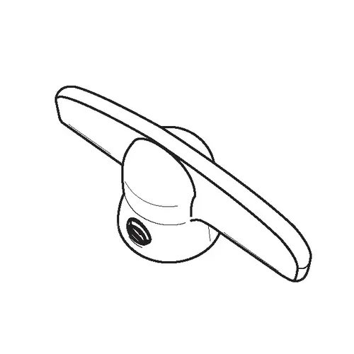 Brixwell 37-124-XCP2 Crank Handle Copperite 3/8-11 Spline Style woh 70 - pack of 2