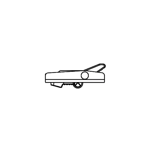 Brixwell 50-1353-FbcH-rh RH Angel Ventlock Chrome Dual Action Flat Bend Chrome Right Hand