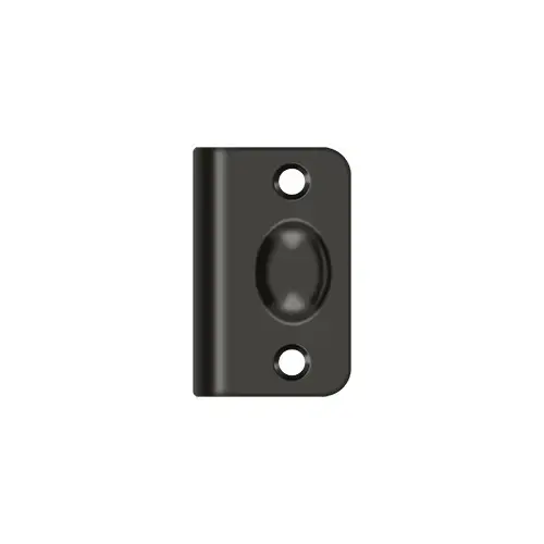 Deltana SPB349U10B Strike Plate for Ball Catch and Roller Catch in Oil-rubbed Bronze