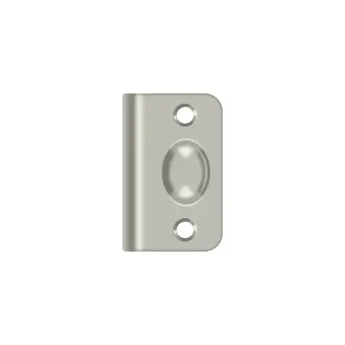 Deltana SPB349U15 Strike Plate for Ball Catch and Roller Catch in Brushed Nickel