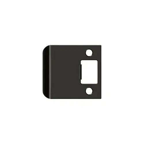 Deltana SPE250U10B Extended Lip Strike Plate, 2 1/4" x 2-1/2" in Oil-rubbed Bronze