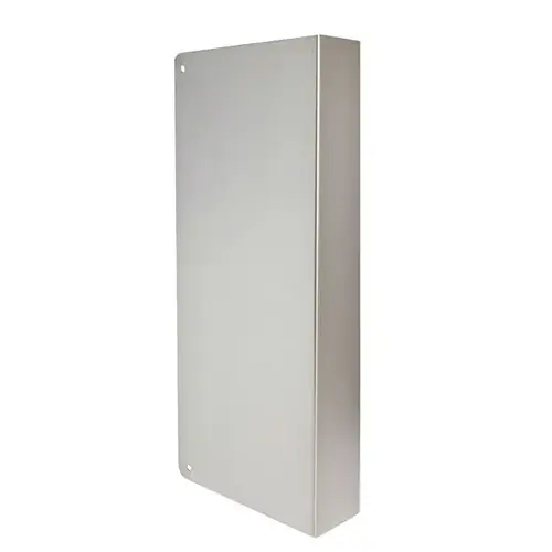 Don Jo CW90S 12" Blank Wrap Around for 1-3/4" Door Stainless Steel Finish