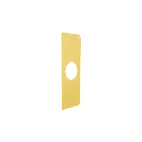 Don Jo RP-13515-605 DON-JO REMODELER PLATE POLISHED BRASS 3-1/2 IN. X 15 IN