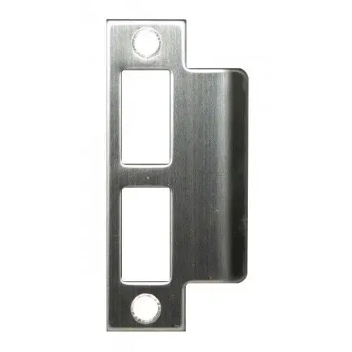 Don Jo SMEST175630 1-3/4" ASA Strike Plate Satin Stainless Steel