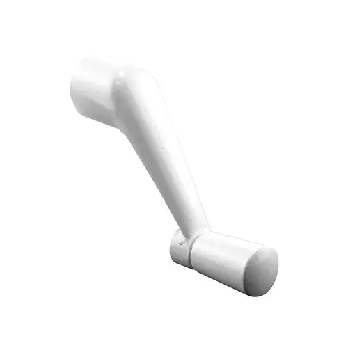 FHC H3713 3/8" Bore - White - Casement Operator Crank Handle (Single Pack)