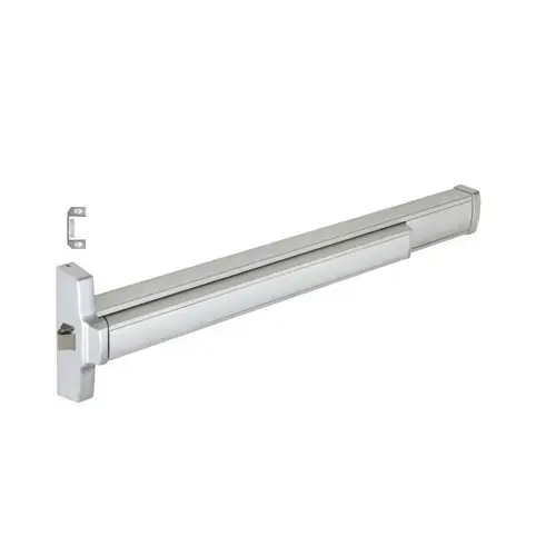 Jackson 312095LC3628 Push Pad Rim Panic Exit Device Left Hand Reverse Bevel Type Satin Aluminum Finish
