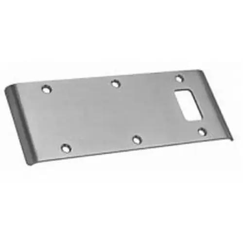 Stanley Security DLS126D 5-3/4" Double Lipped Strike for 1/8" Inset Hung Doors # 100300 Satin Chrome Finish