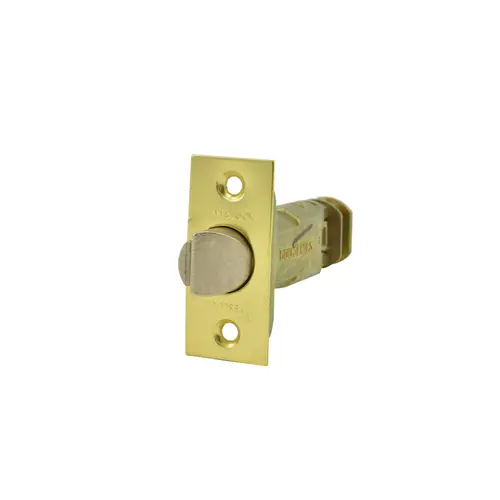 Weslock 32721X4-SL Dual Option Adjustable Dead Latch Satin Brass Finish
