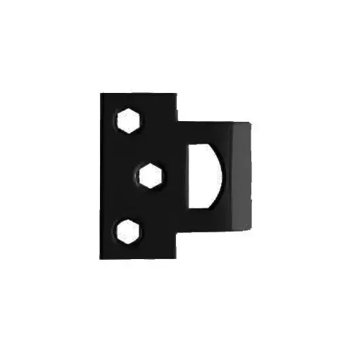 Baldwin 0310190UNIV Universal Strike Satin Black Finish