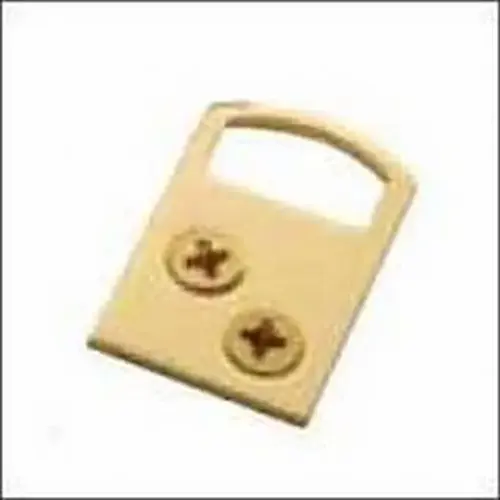 Baldwin 0320033UNIV Universal Strike Vintage Brass Finish
