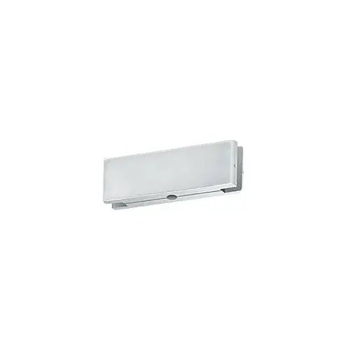 CRL AMR206A Satin Anodized AMR Series Sidelite or Glass Door Mounted Keeper