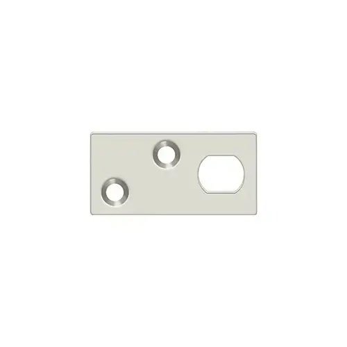 Deltana GP12EFB14 Guide Plate for EFB Extension Flush Bolt in Polished Nickel