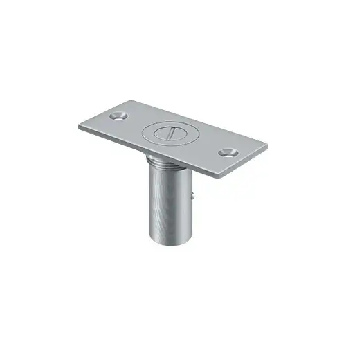 Deltana SPDP35SU26D Dust Proof Strike 3-1/2" x 1-5/8" w/Safety Lock in Brushed Chrome