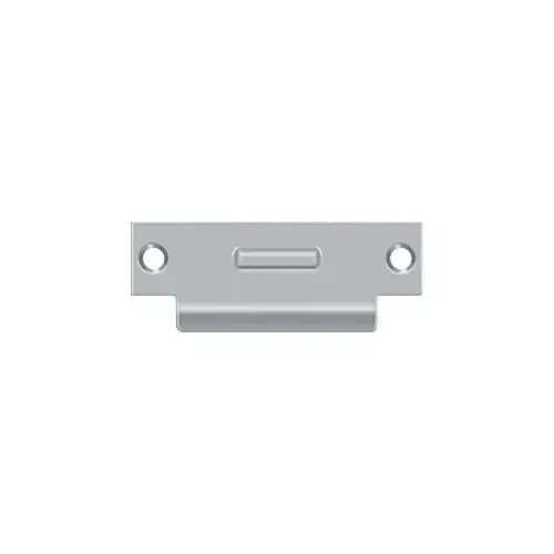 Deltana TSRCA4875U26D-XCP10 4-7/8" Height X 1-7/8" Width Heavy Duty Roller Catch T-Strike Plate Satin Chrome - pack of 10
